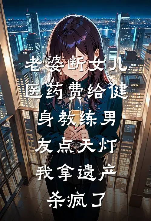 老婆断女儿医药费给健身教练男友点天灯，我拿遗产杀疯了