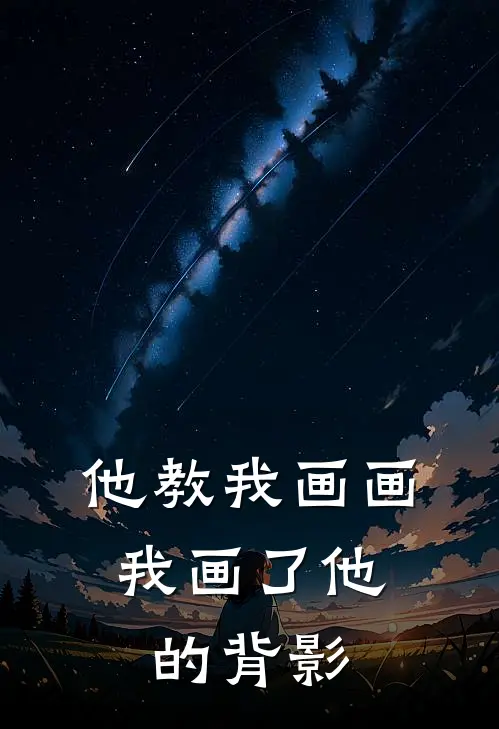 他教我画画，我画了他的背影