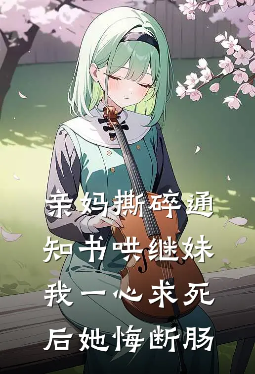 亲妈撕碎通知书哄继妹，我一心求死后她悔断肠